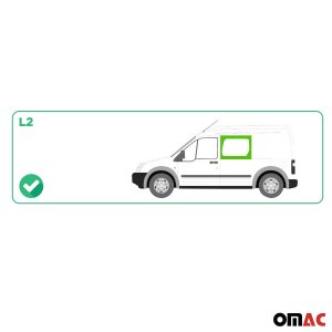 Ford Transit Connect Front Side Fixed Glass - Omac - Galaxy - '10-'13 Ford Transit Connect Front Side Fixed Glass - Omac - Galaxy - '10-'13